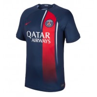 Pánský Fotbalový dres Paris Saint-Germain Kylian Mbappe #7 2023-24 Domácí Krátký Rukáv